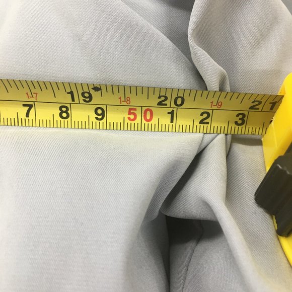 ANA Gray Faux Fur Parka Snow Ski Jacket Large Faux Fur - Picture 9 of 10